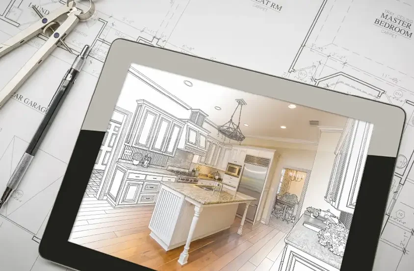 Cabinetland of Springfield, custom design services, 3D preview