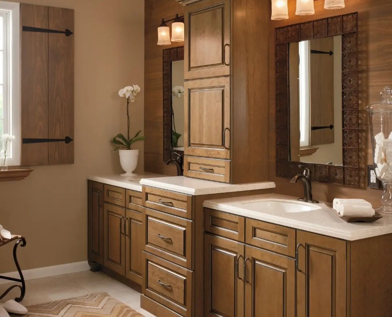 Cabinetland of Springfield, Inc. - bathroom cabinet and countertops - taylorville, IL